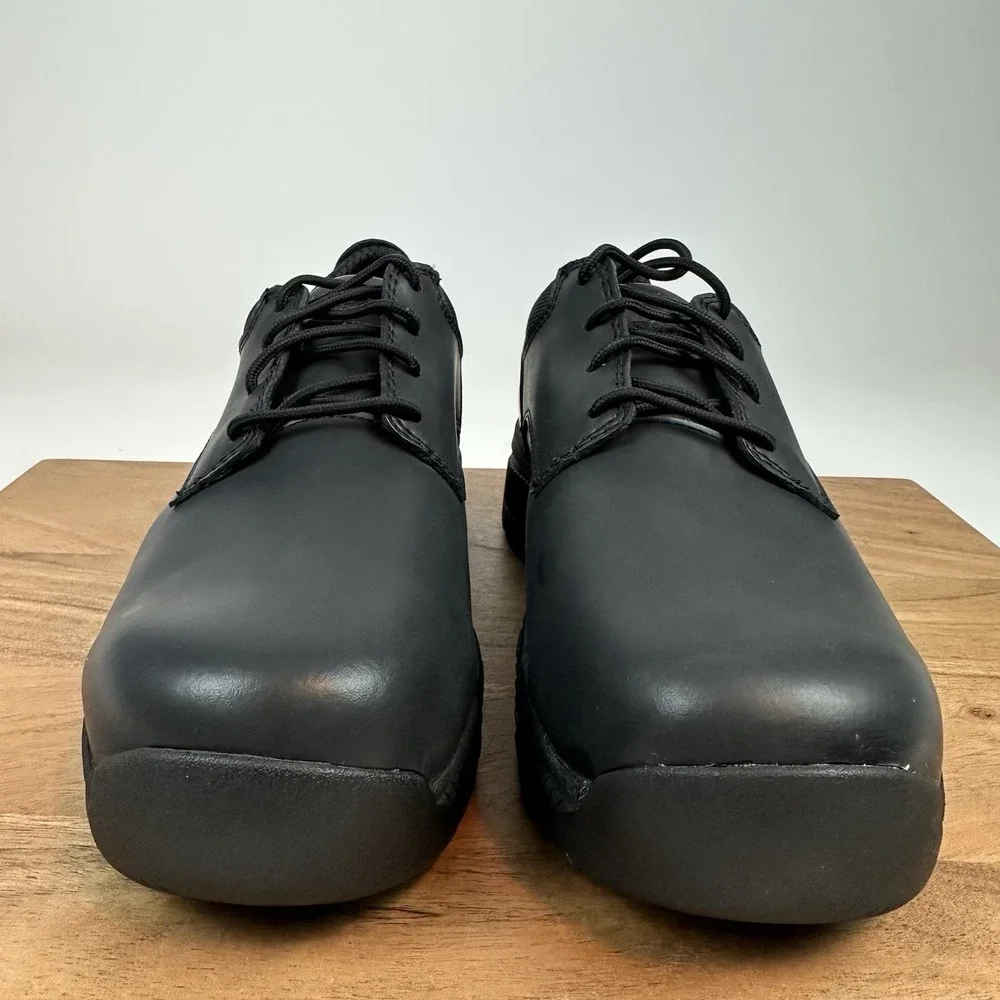 New NIB Mens‎ Timberland Pro Valor Duty Black Oxford Soft Toe Shoes Sz 6.5 W